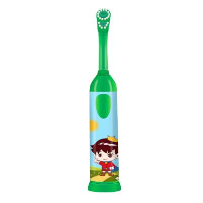 China Good Quality Oral Battery Operated Electric Toothbrush Battery Operated Children Child Care Electric Toothbrush for sale