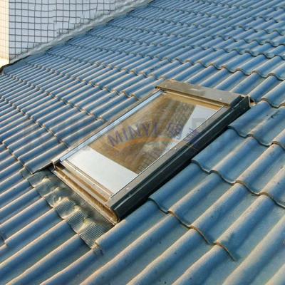 China Horizontal Opening Pattern Villa Skylight Aluminum Profile Glass Roof for Villa for sale