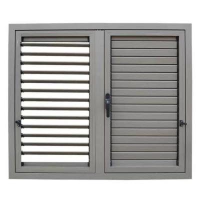 China Aluminum Alloy Exterior Louver Design Shutters for Hurricanes in Customized Size for sale