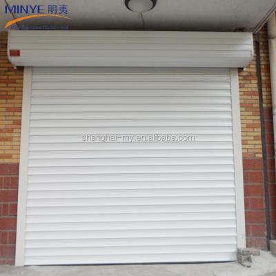 China Chinese Aluminum Alloy Electric Design Rolling Up Down Garage Door Roll Shutter Doors for sale