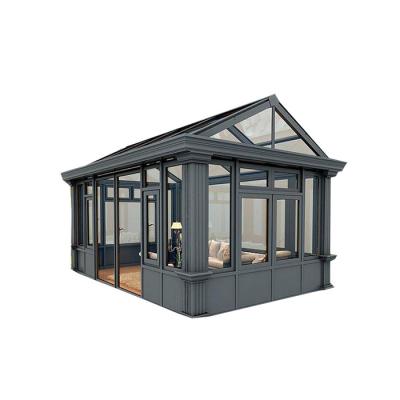 China Single/Laminated/Tempered/Low-E/Clear/Tinted/Triple Glass Sun Room for Winter Garden for sale