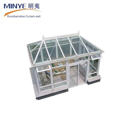 China Folding Screen Aluminum Alloy and Glass Sunroom Customized Various Shapes for sale