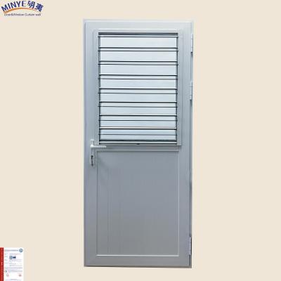 China Anodizing/ Powder Coating/ Wooden Grain Finished Glass Shutter for Modern Security Louver for sale