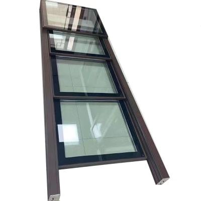 China European-style VERTICAL Opening Pattern Skylights for Electric and Hurricane-proof Roofs for sale