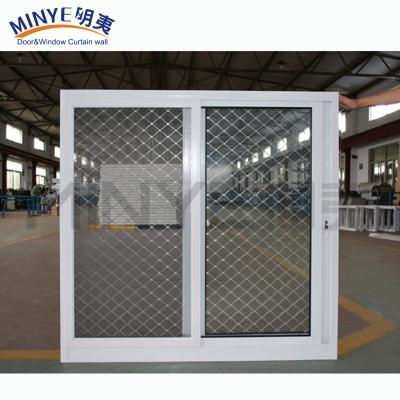 China Innovative Customized Colors Noise Killer PVC/UPVC Sliding Window with Grills Design for sale