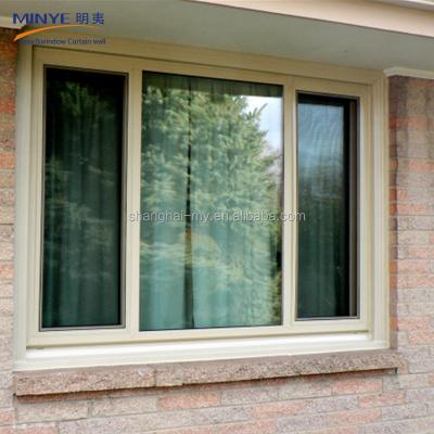 China Unbreakable Glass Aluminum Window for House Special Function Veranda Window for sale