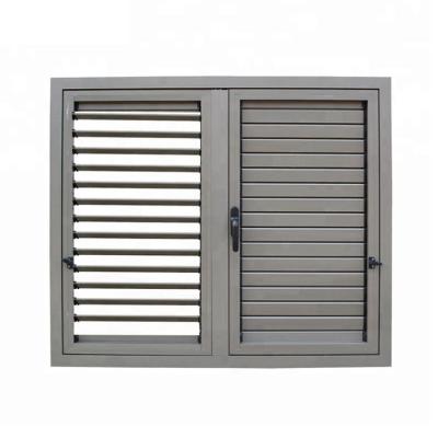 China Swing Open Anti-Theft Shutter Design Louvre Windows with Security Screen Casement Windows for sale