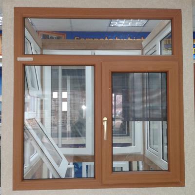 China Horizontal Opening Pattern Upvc Window Frame European-style Design 2.5mm Thickness for sale