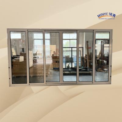 China Modern Design UPVC Sliding Door with High Strength and Environment-Friendly Material for sale