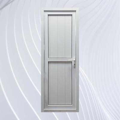 China Puertas principales de PVC a prueba de viento de estilo francés UPVC Puerta con bisagra vertical con puerta de PVC en venta