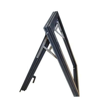 China American Standard Low E Aluminum Chain Winder Awning Window with EPDM Sealing System for sale