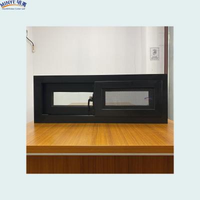 China Modelo de apertura horizontal aislamiento térmico aluminio ventanas correderas con mosquiteros en venta