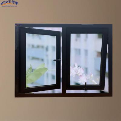 China Frame Material Aluminum Alloy Casement Window Awning Window with Good Air Tightness for sale