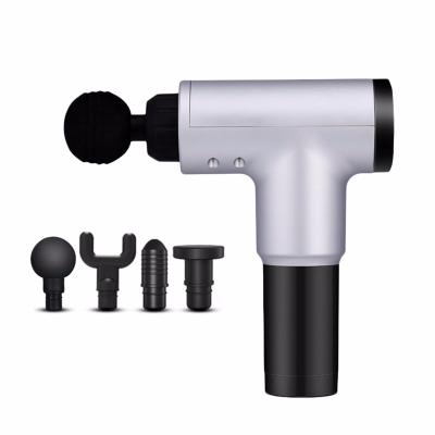 China Body fascia set quiet 3 levelmultifunctional cordless muscle massage gun for sale