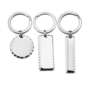 China Fashional Souvenir Gifts Cheap Wholesale Custom Photo Stainless Steel Key Chain Safety Key Chain for sale