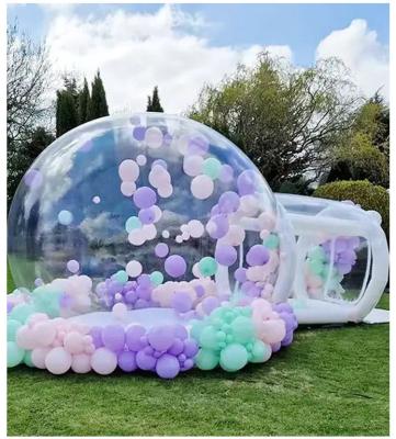 China Hot selling Outdoor Camping Wedding Party Transparent PVC  Inflatable  Bubble tent for kids for sale