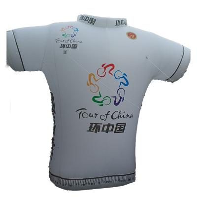 China custom size color Inflatable clothing inflatable T-shirt for advertising  Hot sale inflatable jerseys for sale