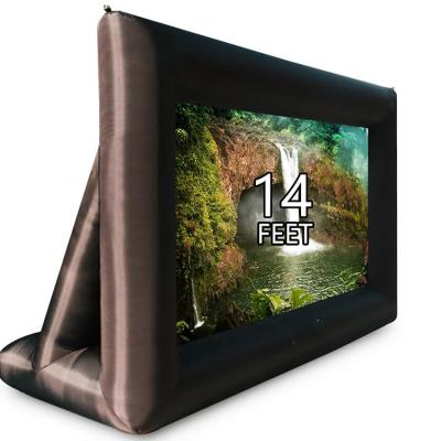 China High Quality Outdoor 16F Projector Screen Inflatable Movie Screen Inflatable Led Screen for sale