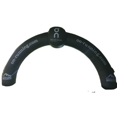 China Promotion UV Printing Logo Printed Oxford Custom Inflatable Arch Giant Inflatable Arches with LED light for sale