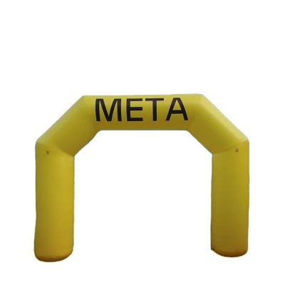 China Running Events Finish Arch Inflatable Customized Thermal Dye Sublimation Inflatable Finish Arch for sale