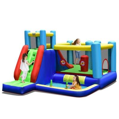 China Custom Jumping Bounce House opblaasbaar Witte Bouncy Castle voor kinderen Te koop