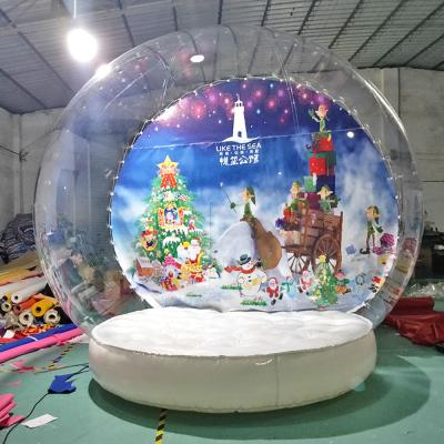 China Bouncy opblaasbaar bubbelhuis transparante bubbel tent voor buiten speeltuin Te koop