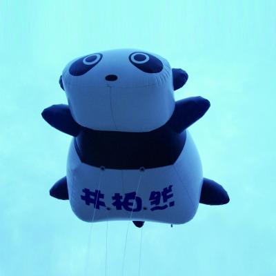 China Giant inflatable panda balloon advertising inflatable panda in various shapes on sale for sale