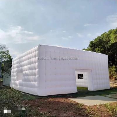 China Tenda de exposição de estruturas infláveis brancas Tenda de exposição grande inflável branca para eventos publicitários à venda