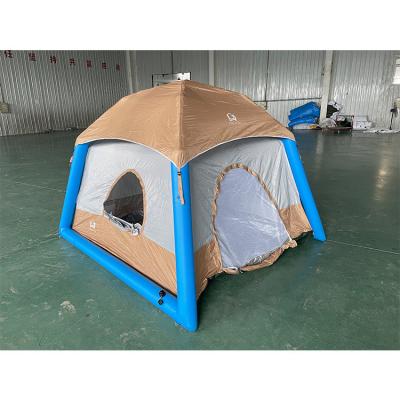 China Tenda de acampamento inflável dobrável Tenda de ar com bomba de ar à venda