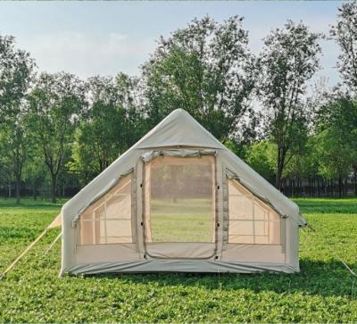 China Camping opblaasbare luchttent Oxford stof buitenopblaasbare tent Te koop