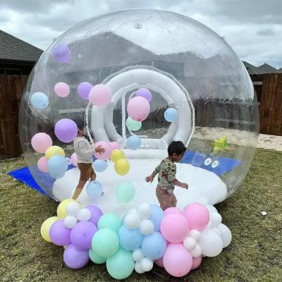 China Opblaasbare buiten bubbel tent 2,5m tuin bubbel koepel huis Te koop