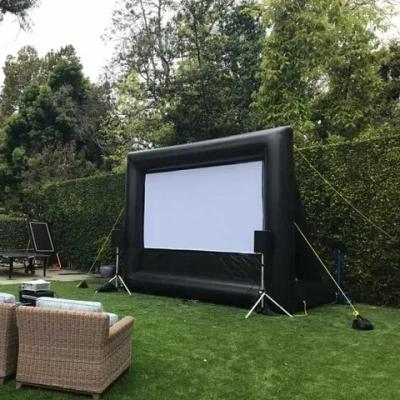 China Outdoor Inflatable Movie Screen Wholesale Customized Size Outdoor Movie Screen Rear Projection for sale