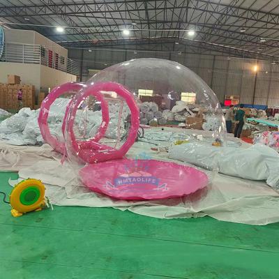 Chine Taille 4m Tente igloo en plastique Tente à bulles en PVC à vendre