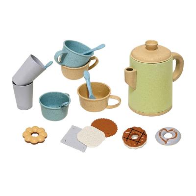 China New Arrival Bioplastic Tea Set Toys Pretend Play Toy For Children 17 x 27 x 11 cm for sale