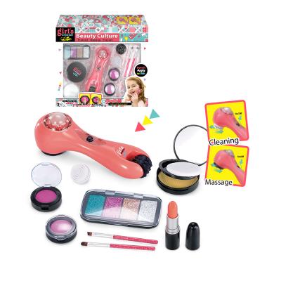 China Make up set toy fashionable pretend play dress make up set toy with massage stick for sale