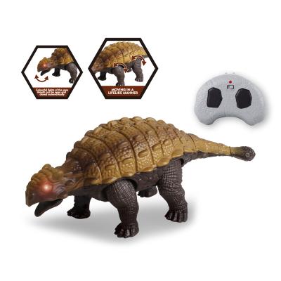 China Hot Selling RC Dinosaur Walking Dinosaur Remote Control Toy with Music and Light 18 x 33.5 x 9cm for sale