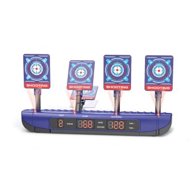 China Shooting Target Toy Kids Indoor Game Electronic Auto Reset Digital Marking Targets for sale