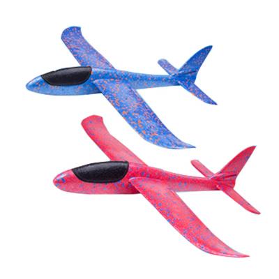 China Wholesale Foamplane Large Manual Air Glider Toy Airplane Hand Throw Flying Toy Airplane Launch Foam 68 x 50 x 41cm for sale