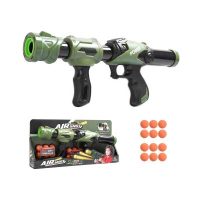 China Toy Ebay Shape 6pcs Plastic Soft Ball Funny Outdoor Hot Selling Soft Toy Gun for sale