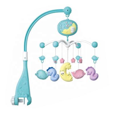 China Baby Musical Battery Operated Infant EPT Toy Bed Bell Hanging Toys with Light for sale