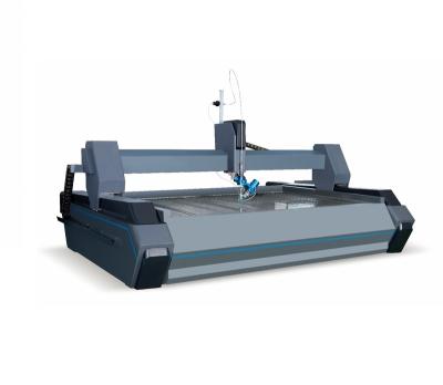 China Waterjet cutter Gantry Waterjet Cutting with AC Servo system High pressure Machine Waterjet Cutter for glass/stone/metal cutting for sale