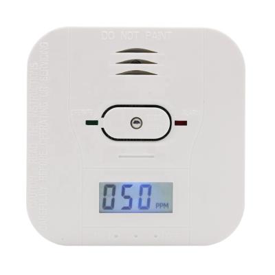 China Smoke Detector Co/CE EN50291 12V Oxide Alarm Wired Carbon Monoxide Detector Fire Smoke Senor Alarm for sale