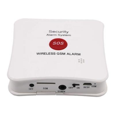 China GSM Alarm System OEM Radio 99 Defend Area GSM SOS SMS Intruder Alarm System For House Building Security Guard for sale