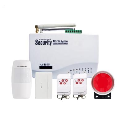 China Russian Wireless Home Room Security GSM SMS Voice Alarm System GSM Security Intruder Home Alarm System for sale