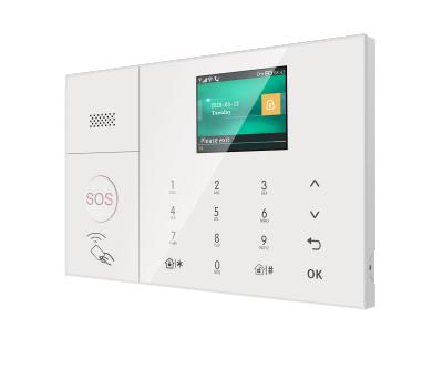 China Smart Home Security Tuya Fire Alarm System 1000mhA W10 Battery Tuya Security Home Emergency Alarm Panel for sale