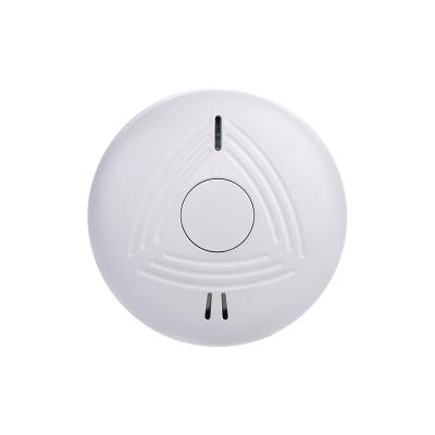 China Flame Retardant ABS 10 Year Battery Hold Single Smoke Detector With 