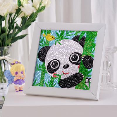 China Stitch Eco-friendly Tiger Cat Diamond Mosaic Embroidery Home Decoration of 5D DIY Diamond Painting Animal Diamond Cross for sale