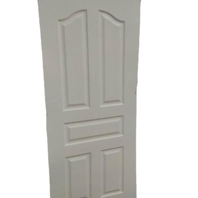 China Modern white new molded door skin /white main paint new design for sale