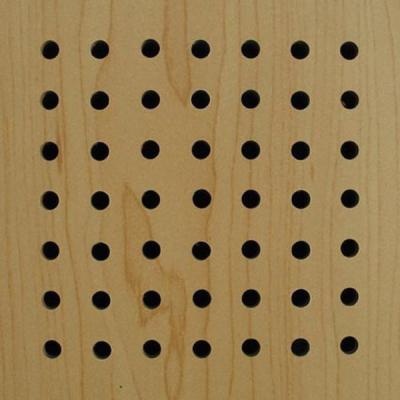 China Good Prices Fireproof Moisture Proof Micro Perforated MDF Board For Flooring Wall Used for sale