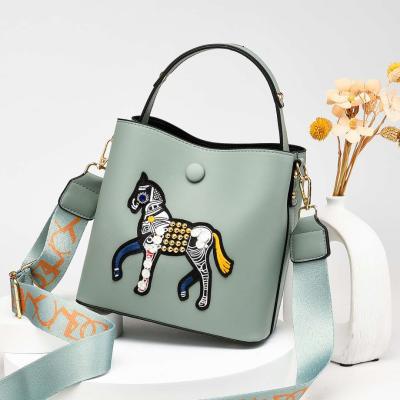 China Fashoion Lady Handbag Women's PU Leather Top Handle Handbags Mini Shoulder Messenger Bags Rivet Female Bag Purse for sale